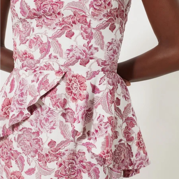 Tuckernuck Hyacinth House Rosewood Floral Roxanne Midi Dress - Picture 4 of 11